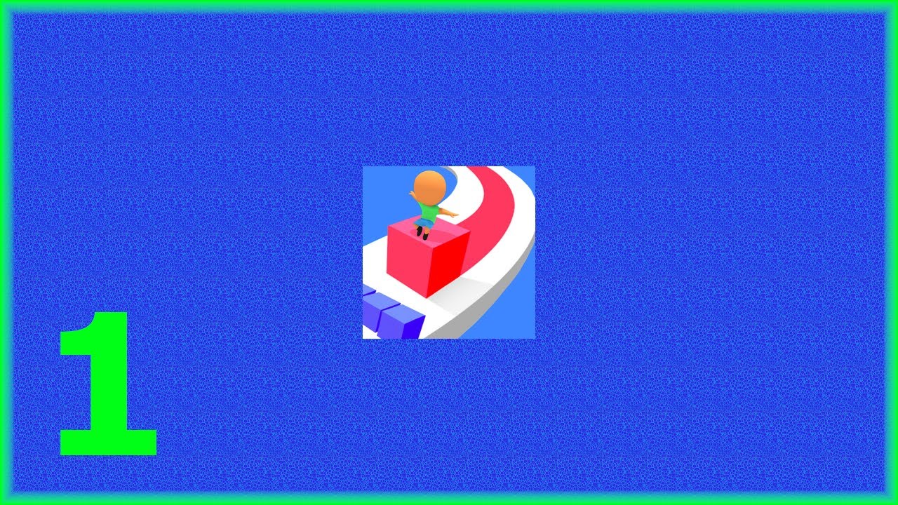 Cube Surfer! Level 1 - 20 Gameplay Walkthrough [ Voodoo ]