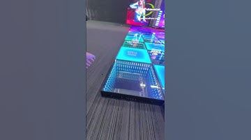 LED Dance Floor: Easy setup, lasting impact#leddancefloor #eventdecor #shorts #weddingdecor