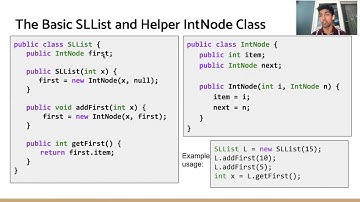 Introducing SLList, and Improvements 1 & 2