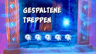 Orcs Must Die! 3 - #21 Gespaltene Treppen - Easy Endlos 5 Totenköpfe / Welle 25 / Deutsch