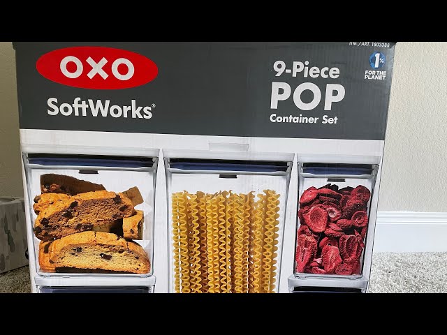  SoftWorks 9-Piece POP Food Storage Container Set: Home
