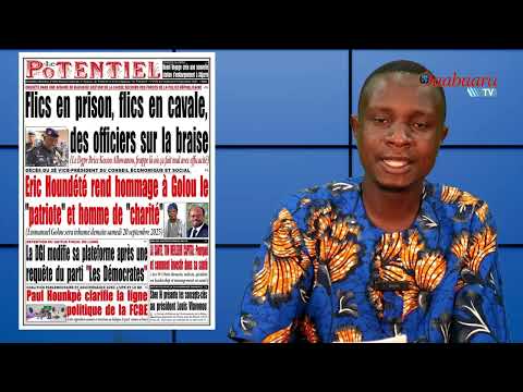 REVUE DES TITRES DES JOURNAUX DE CE VENDREDI 19 SEPTEMBRE 2025