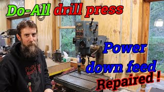 Power down feed repair