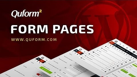 How to create multi-step or multi-page forms in WordPress using Quform form builder