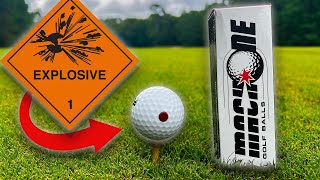 The WORLD'S Loudest Golf Ball! *Dangerous?*