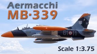 Aermacchi MB-339 Scale 1:3.75 Pilot: Jesús Bagües · Design: Daniel Socionovi