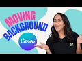 Create your own ANIMATED BACKGROUND in Canva | Shorts