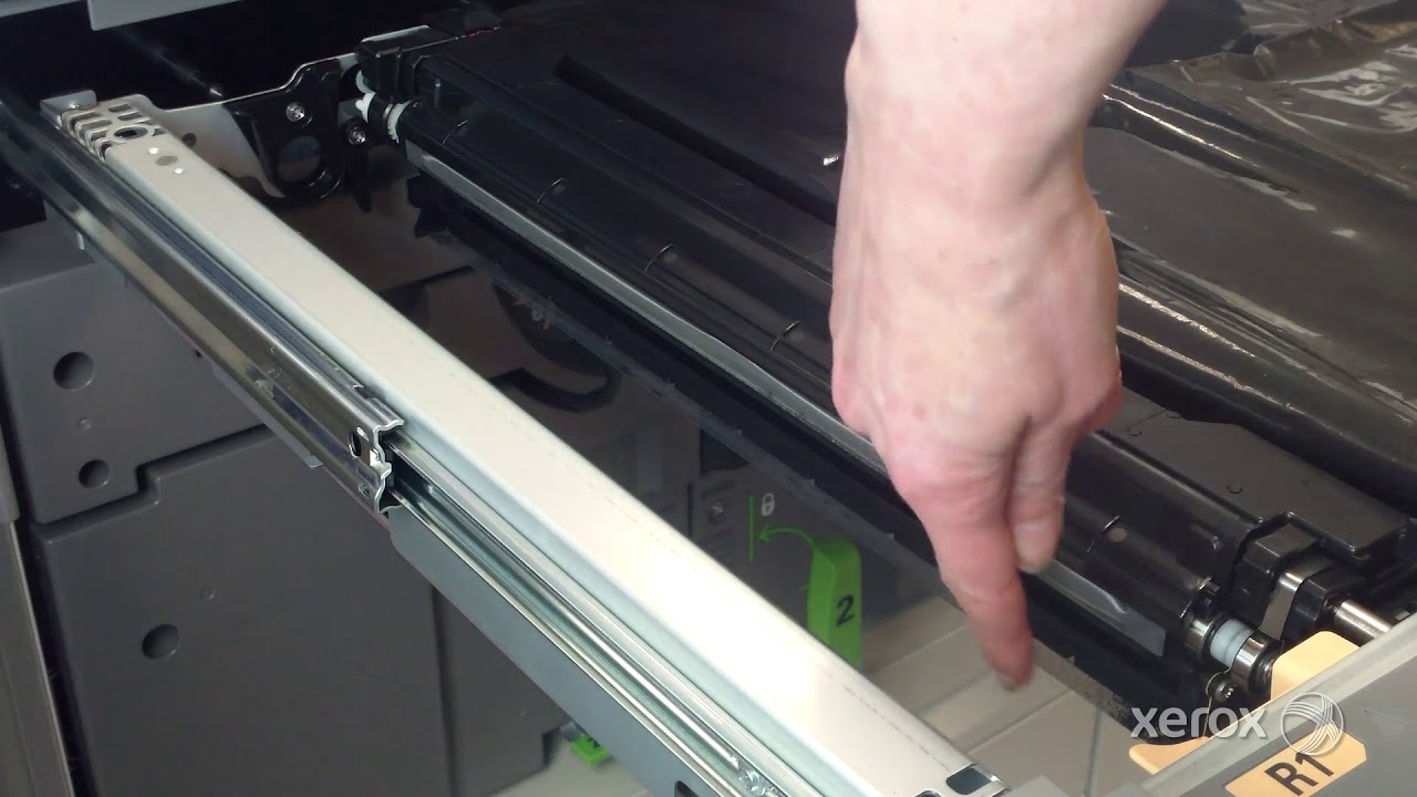 Xerox® Versant® 80 Press Replace the Drum Cartridge - YouTube