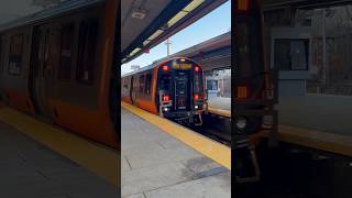 #mbta Orange Line 🍊 Juice Trains action at Sullivan Square Station