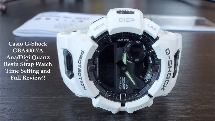 Casio G-Shock GBA-900-7A watch - Bluetooth YouTube smart 2021