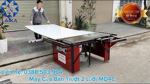 🎥 Review Máy Cưa Bàn Trượt MD4C – Cắt Gỗ Cực Mượt, Góc Cắt Hoàn Hảo!