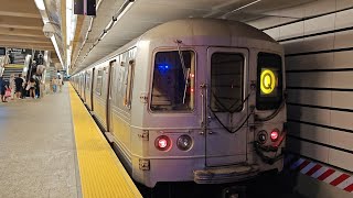 NYC Subway BMT R46 (Q) Train Full Ride From Coney Island-Stillwell Avenue to 96th Street/2nd Avenue