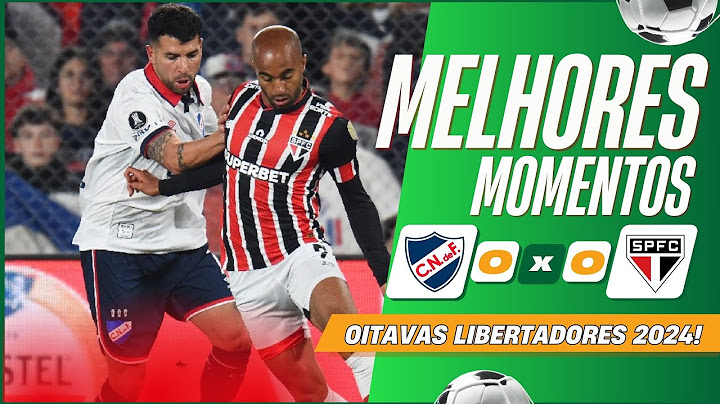 MELHORES MOMENTOS NACIONAL 0 X 0 SAO PAULO I LIBERTADORES 2024