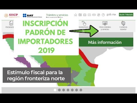 ►| INSCRIPCIÓN PADRÓN DE IMPORTADORES GRATIS Y RÁPIDO | 2020 SAT