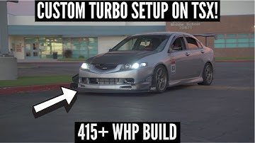 THIS AUTO ACURA TSX PUT DOWN 415 WHP ON THE DYNO! | 2005 Acura TSX Build @beatcl9