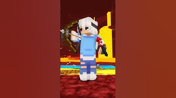 Thumbnail of A Minecraft STANDOFF #shorts