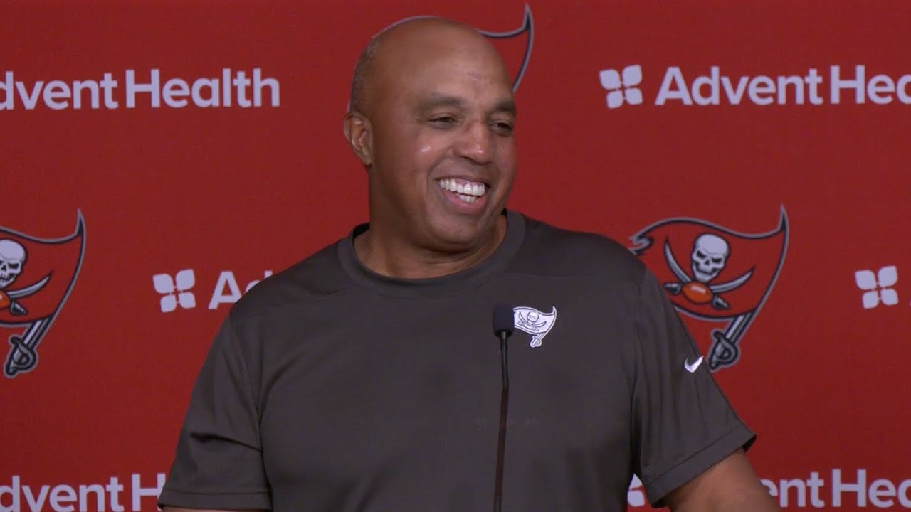 George Edwards on Preparing for the Falcons | Press Conference | Tampa Bay Buccaneers