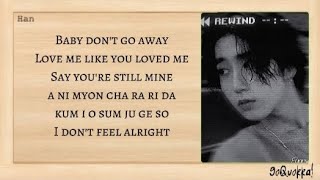 HAN (Stray Kids) - 'Miserable (You & Me)' Easy Lyrics Resimi