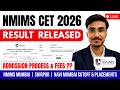 NMIMS 2026 Result OUT 😱🤩 | CUTOFF? BRANCH | Admission Process | NMIMS Mumbai | MHT CET 2026