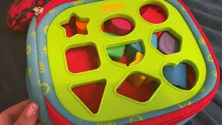 Melissa and Doug Take Along Shape Sorter Toy Review