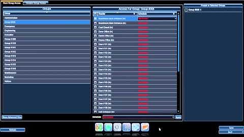 Keyscan Aurora - Group setup