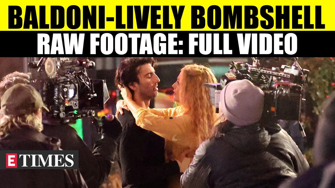 ‘It Ends With Us’ RAW FOOTAGE: Full Video Of Justin Baldoni And Blake Lively On Set | Bryan Freedman