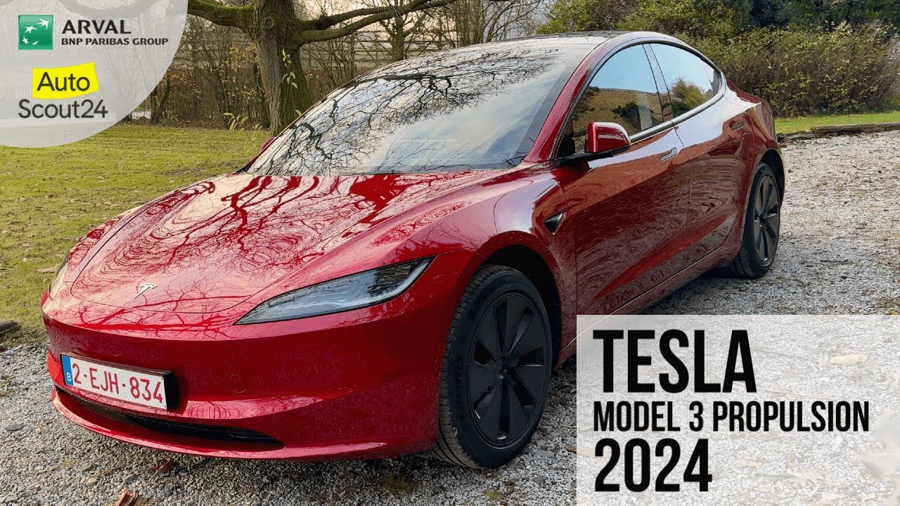 Essai - Tesla Model 3 Propulsion 2024 : une semaine à son volant pour tout  savoir ! 