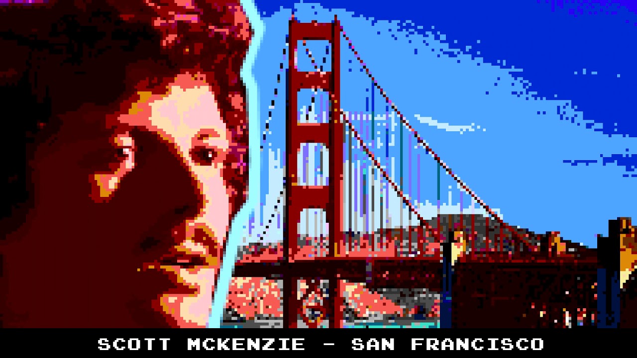 Scott McKenzie - San Francisco (8 Bit Raxlen Slice Chiptune Remix)