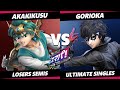 Sumapa 134 losers semis  akakikusu hero vs gorioka joker smash ultimate  ssbu