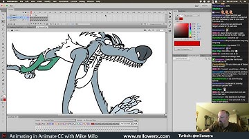 Animating with Mike Milo on Adobe Twitch Episode 8