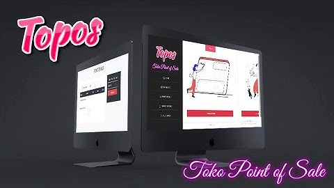 create new and import database open source pos web app topos