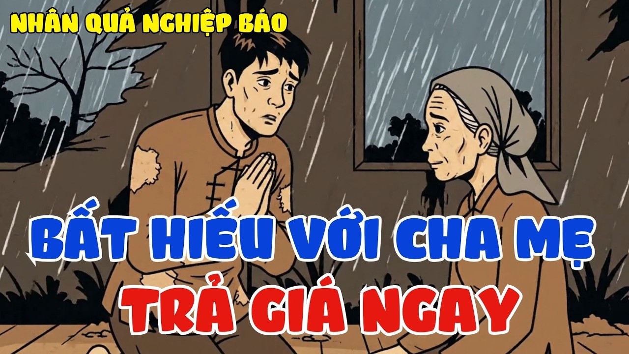 Bất Hiếu Với Cha Mẹ, Con Quay Lưng – Quả Báo Không Ngờ | Nhân Quả Có Thật
