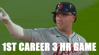 Kerry Carpenter's First Career 3 Home Run Game!