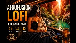 Escape on a Luxury Train 🌅 Afrofusion LoFi for Relaxation, Sleep & Peaceful Focus