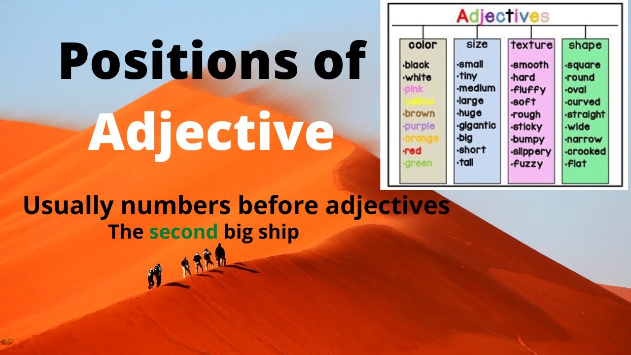 5-adjectives-position