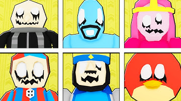 I FOUND ALL 5 NEW ESCAPE BACKROOMS MORPHS ! ROBLOX (MUTANT RED MORPH)