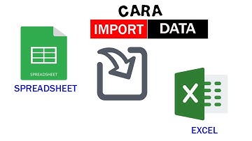 Cara Mengimport Data Dari GOOGLE SPREADSHEET ke EXCEL