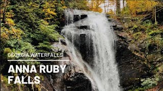 ANNA RUBY FALLS | Helen Georgia | Unicoi State Park | Chattahoochee National Forest | GA Waterfalls