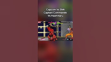 Capcom Vs SNK - Captain Commando Vs Haohmaru