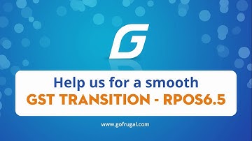 Help us for a smooth GST transition | Balaji D, RPOS6.5 GoFrugal Assure Care