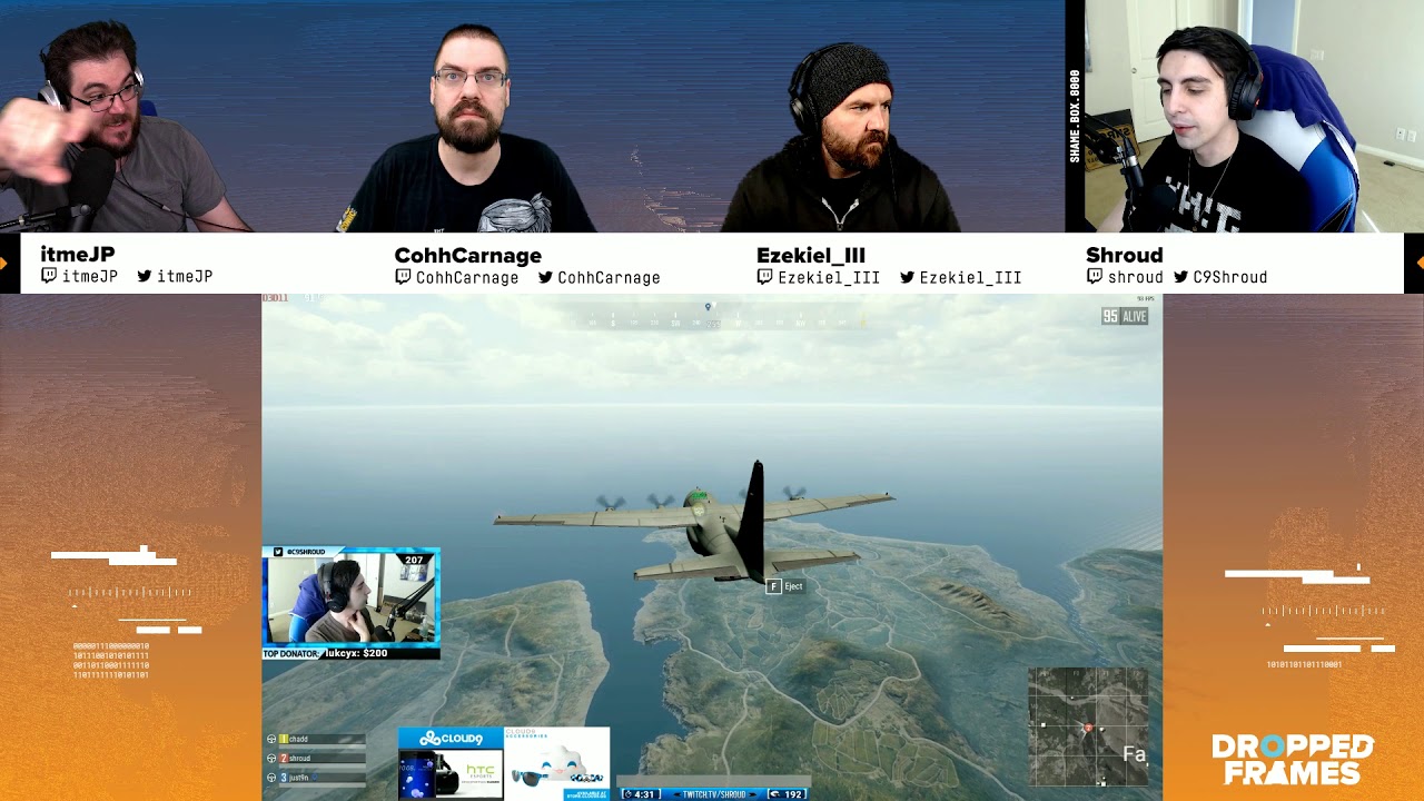 live streamers right now fortnite Dropped Frames - Week 138 - Shroud (Part 2)