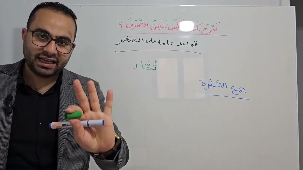 40 - قواعد عامة على التصغير من كتاب كيف تتقن الصرف؟