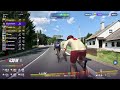 Rouvy.Race 8A+.Brian Mark and me .From 14km TT to the meta.I hate Saturday.