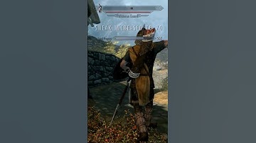 the best way to increase your  sneak in skyrim #gaming #shorts #skyrim