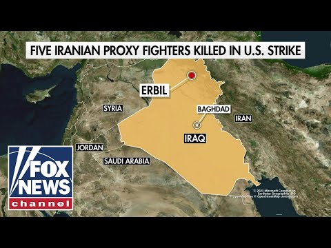 US strike kills 5 Iranian proxy fighters in Iraq