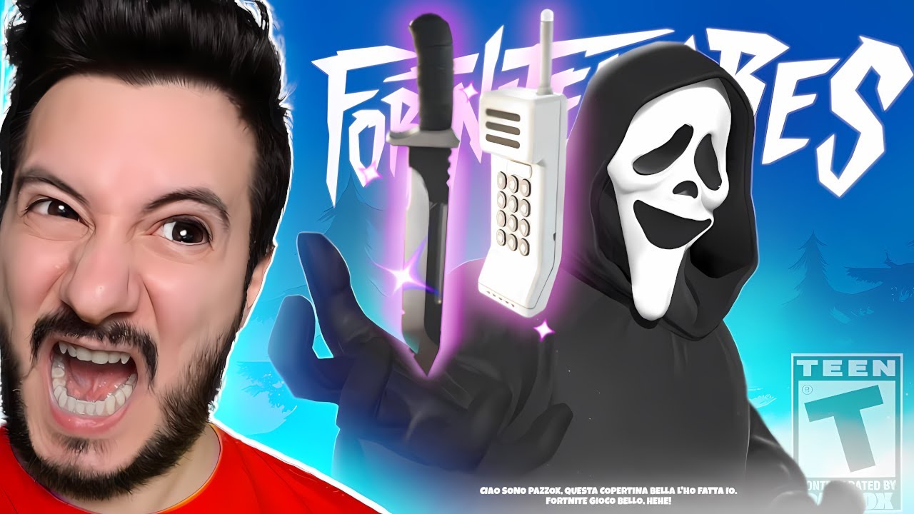 GIOCO SOLO con ULTIMA CHIAMATA di GHOSTFACE su FORTNITE...🔪