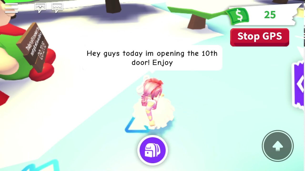 Opening the 10th door of the advent calendar (adopt me) YouTube