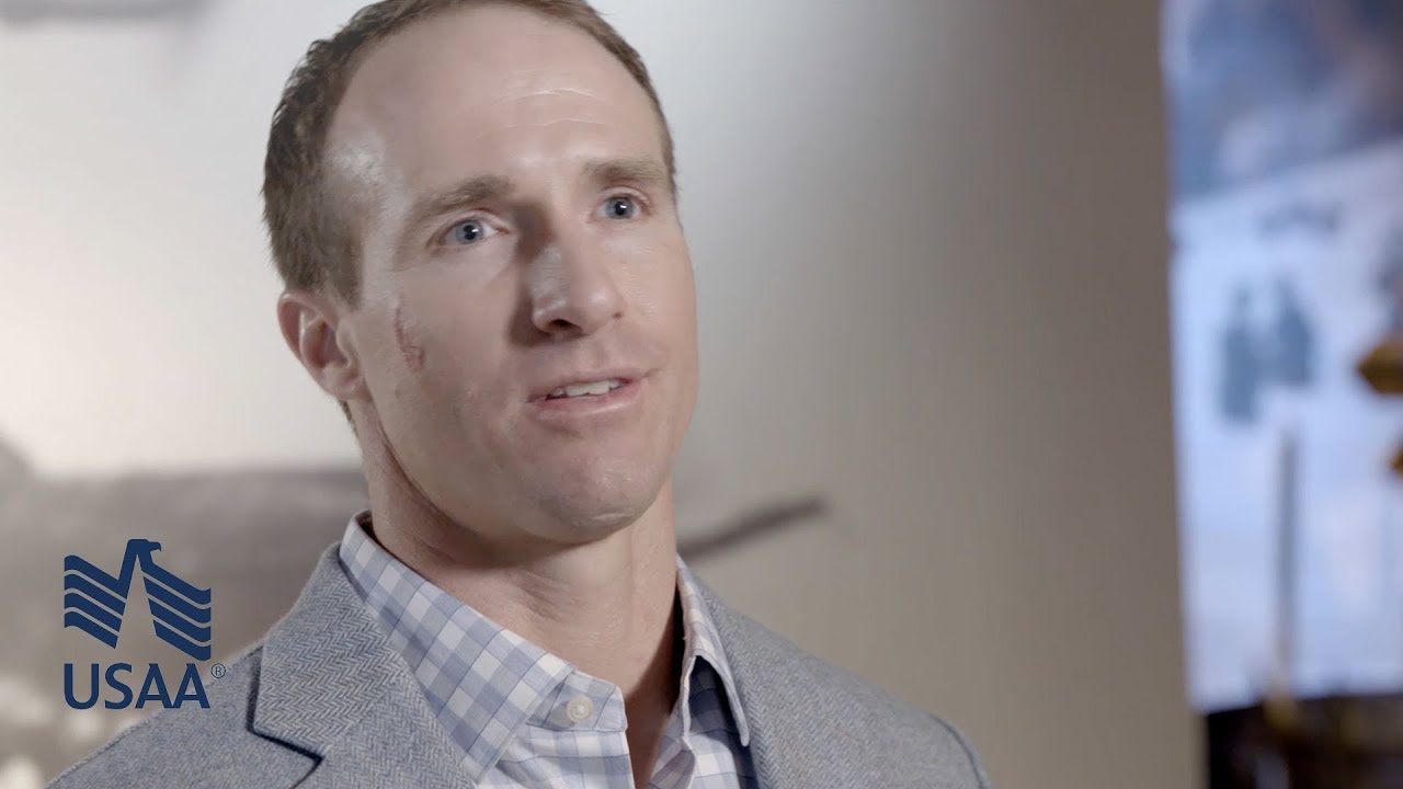 Drew Brees honors U.S. service members through the 'My Cause, My Cleats'  campaign