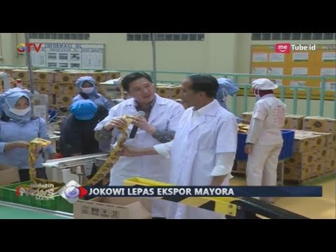 Jokowi Kunjungi Pabrik PT Mayora dan Lepas Kontainer Eksport ke-250.000 - BIM 19/02