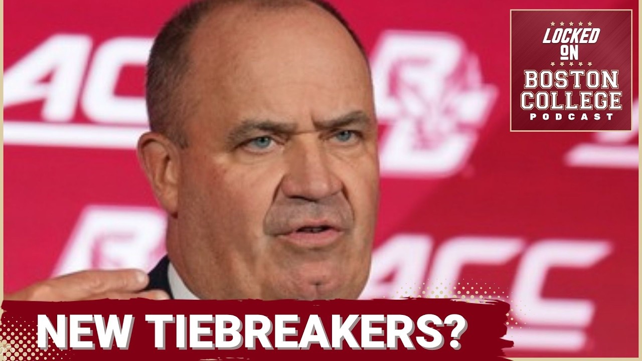 ACC SQUAD - ACC Football New Tiebreakers REVEALED | How they impact Boston College